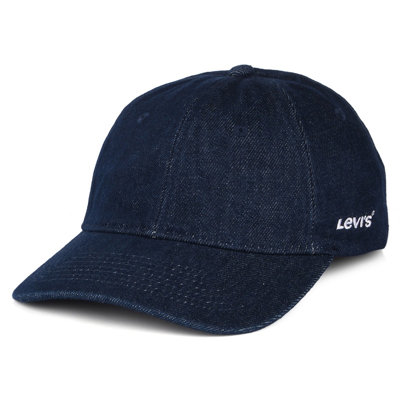 Levi’s Hats Essential Denim Baseball Cap – Dark Blue Adjustable