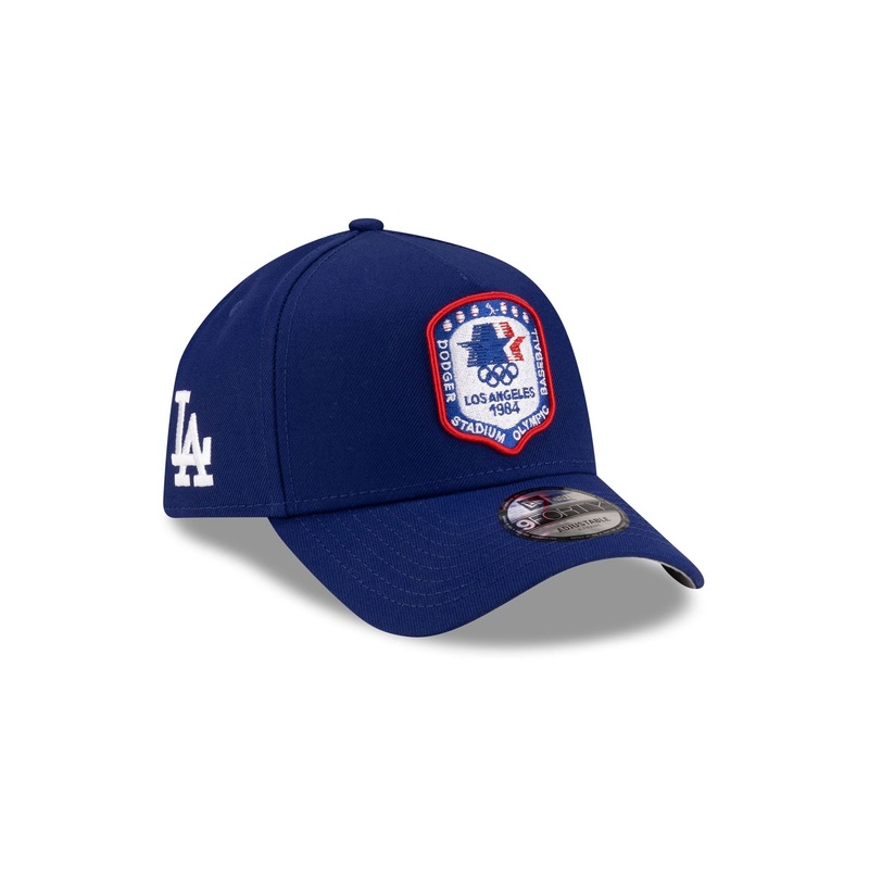 Los Angeles Dodgers 1984 Olympics 9FORTY A-Frame Snapback Hat One Size