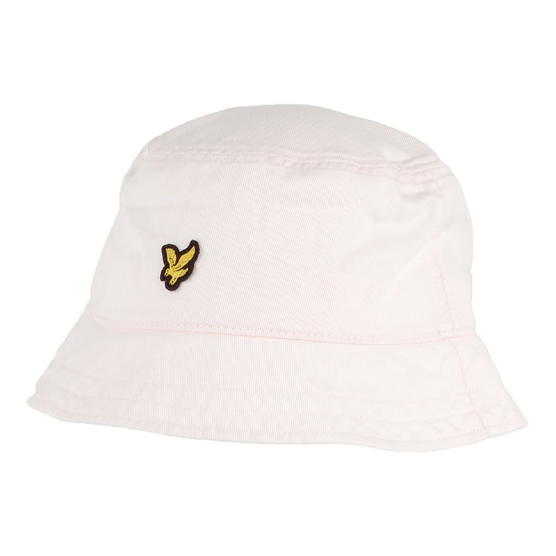 Lyle & Scott Hats Cotton Twill Bucket Hat – Light Pink 1-Size