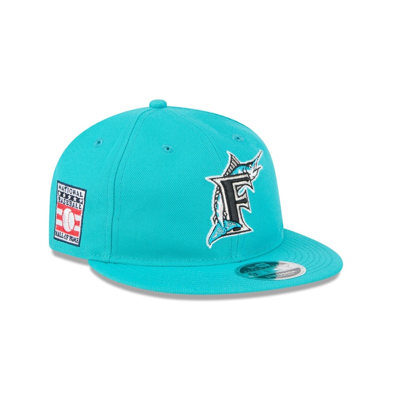 Miami Marlins Hall of Fame 2025 Retro Crown 9FIFTY Snapback Hat S/M