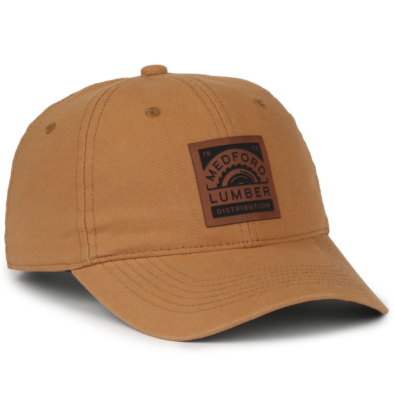 Outdoor Cap WRA-200 Wrangler Workwear Cotton Canvas Hat Brown