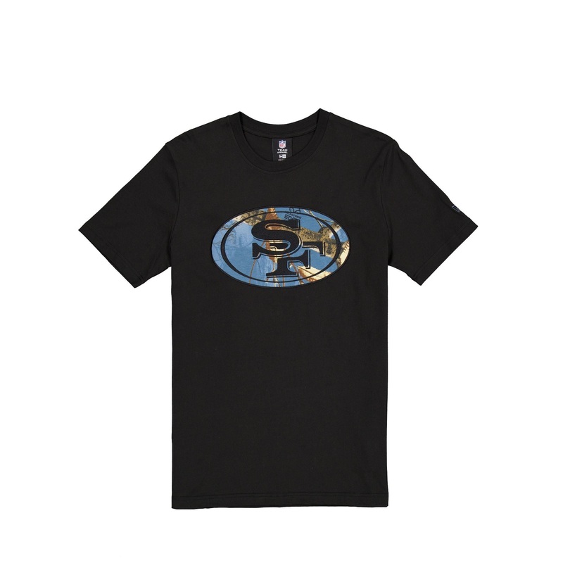 San Francisco 49ers Black Realtree T-Shirt S
