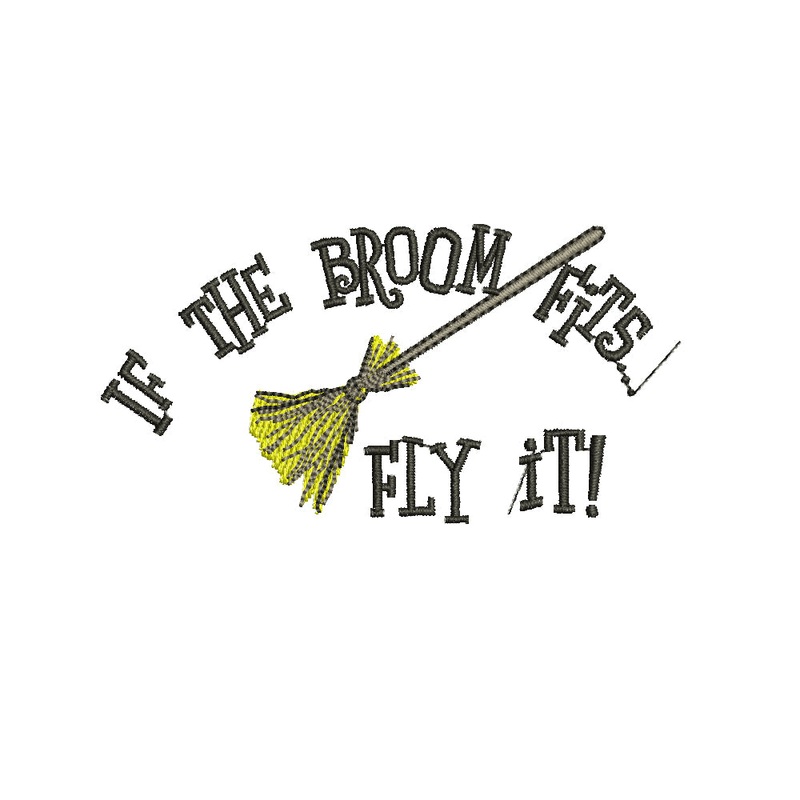 Words of If The Broom Fits Default Title One Size