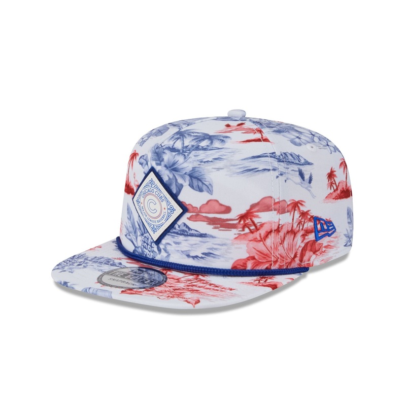 Chicago Cubs Printed Golfer Hat One Size