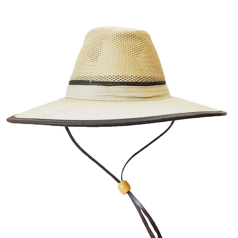 DPC Global Safari Hat with Mesh Top S Light Grey