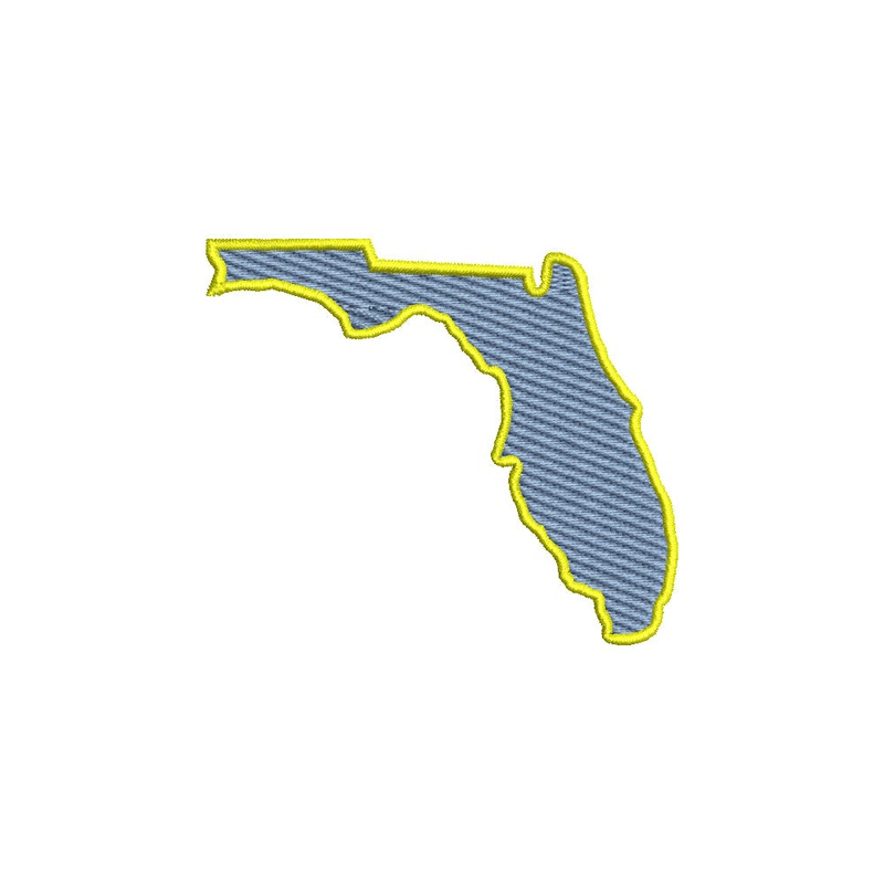 Florida State Map Default Title One Size