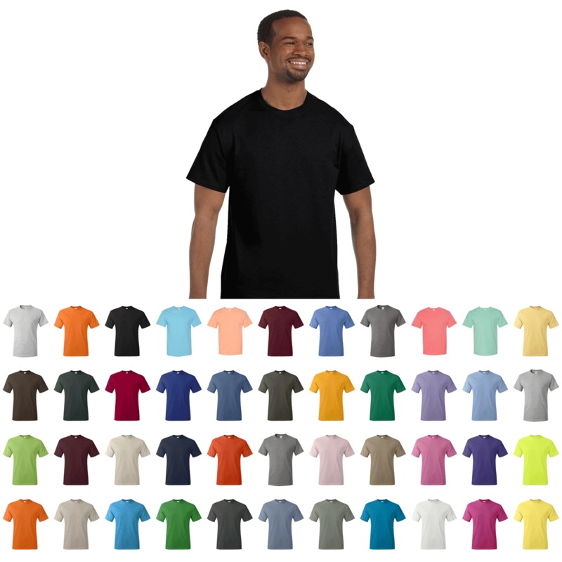Hanes 5250 – Authentic T-Shirt, Blank, Wholesale Bulk Shirts S