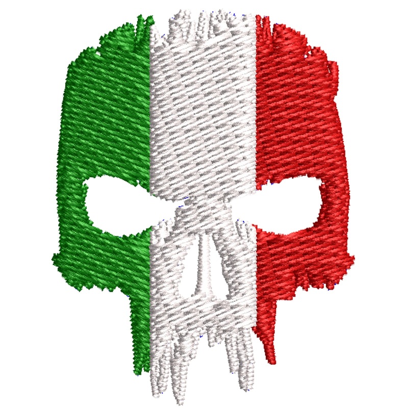 Italy Skull Italy Skull One Size
