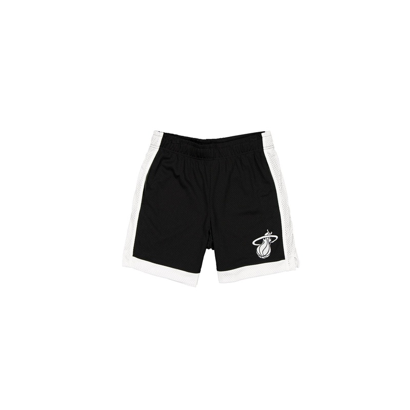 Miami Heat Sport Classics Black & White Shorts S