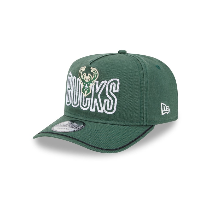 Milwaukee Bucks Chainstitch Golfer Hat One Size