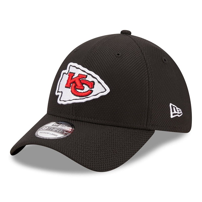 New Era 39THIRTY Kansas City Chiefs Baseball Cap – NFL Diamond Era – Black Small/Medium