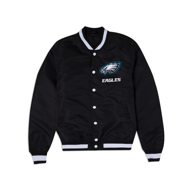 Philadelphia Eagles Logo Select Black Jacket S