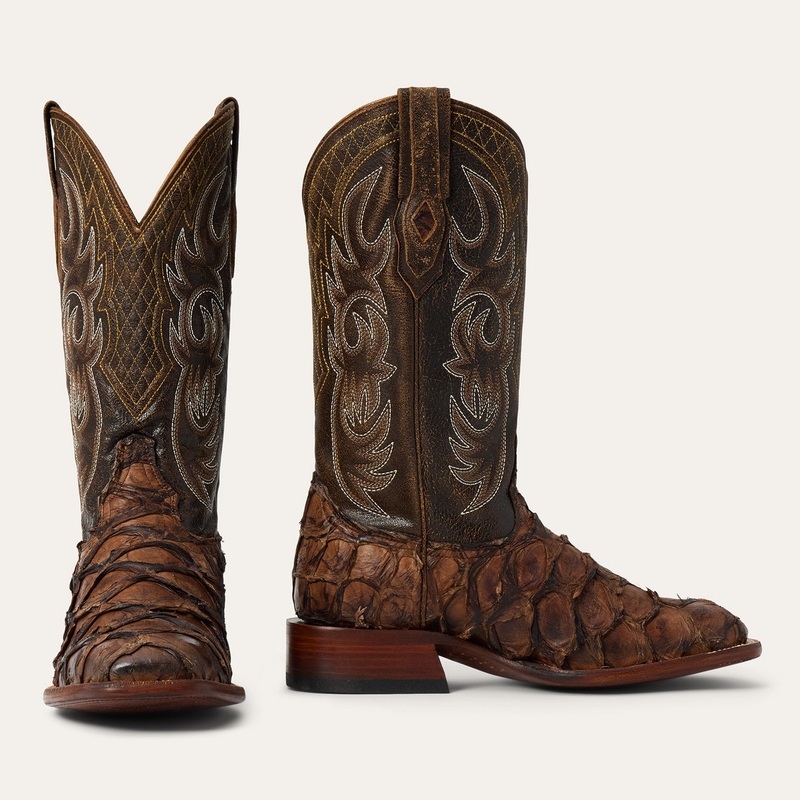 Amazon Pirarucu Boot Brown 8 D