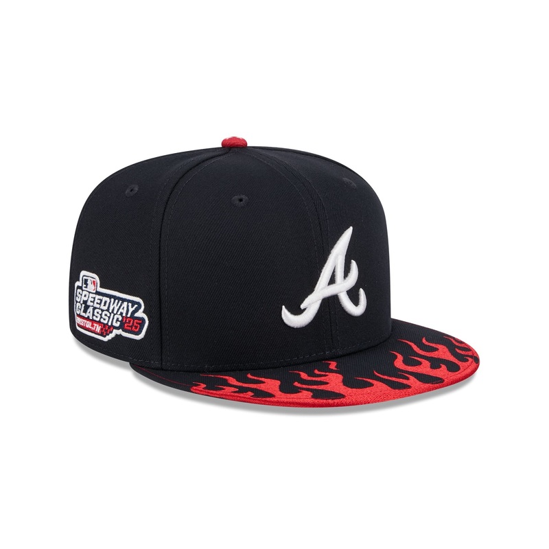 Atlanta Braves Speedway Classic 9FIFTY Snapback Hat One Size