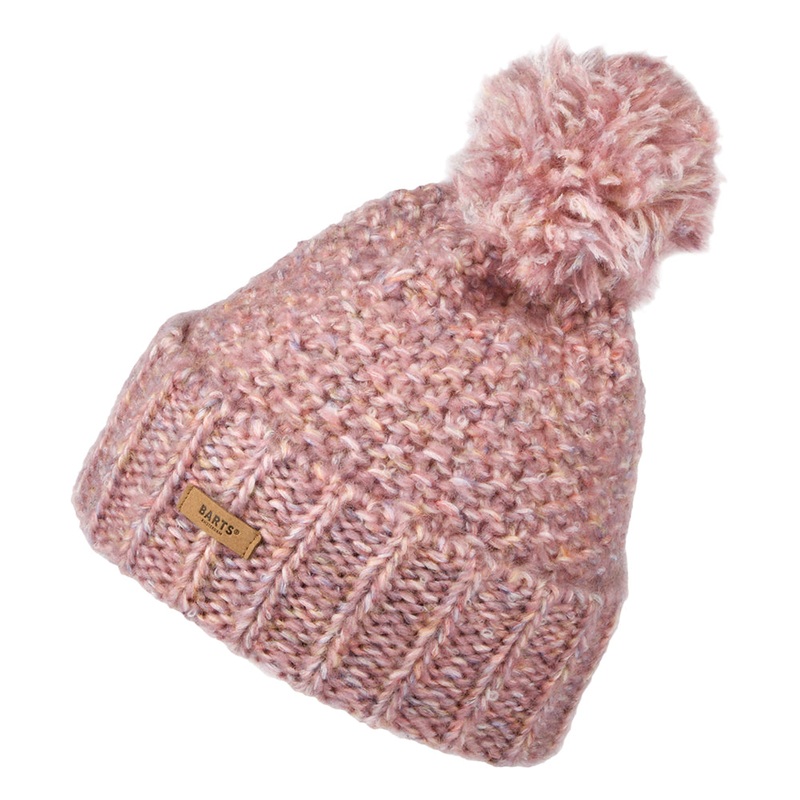 Barts Hats Aitane Chunky Bobble Hat – Pink 1-Size