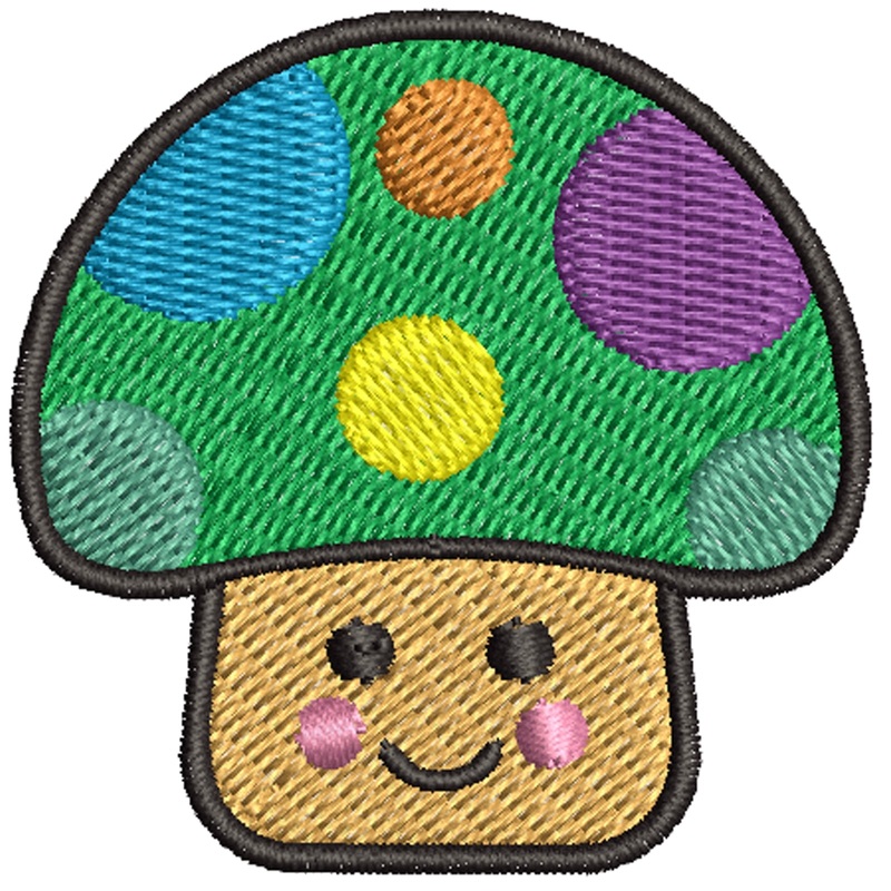 Green Mushroom Default Title One Size