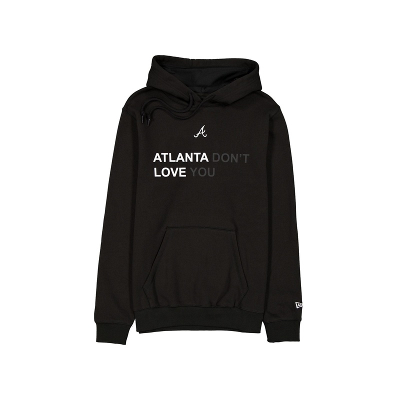 J-Frost x Atlanta Braves Black Hoodie S