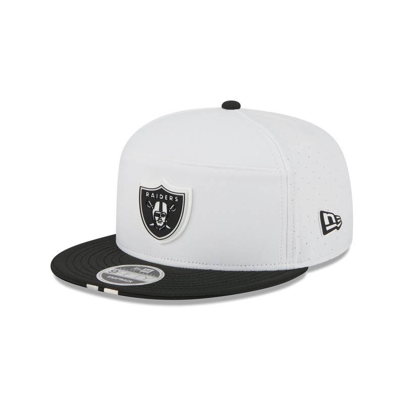 Las Vegas Raiders 2025 Training Split Panel 9FIFTY Snapback Hat One Size