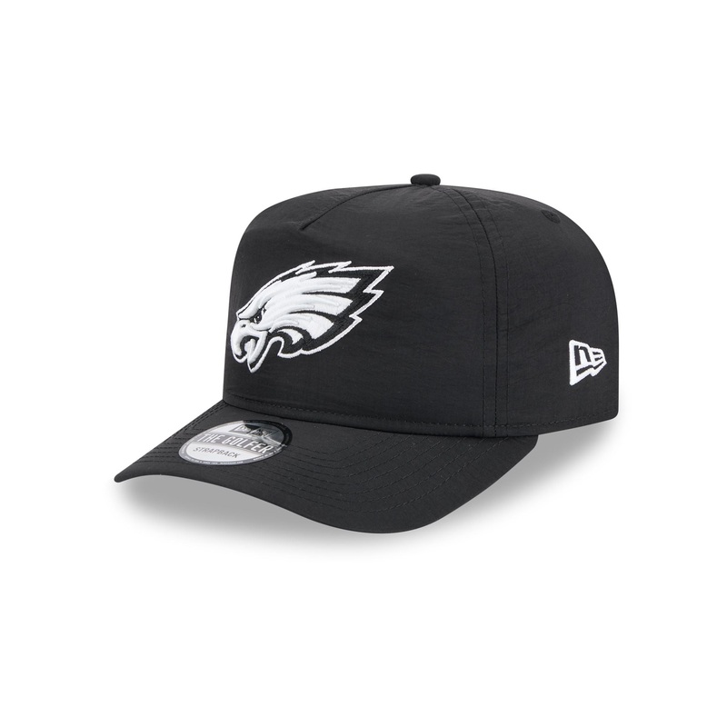 Philadelphia Eagles Everyday Nylon Black Golfer Hat One Size