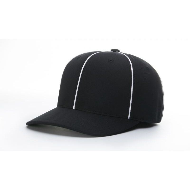 Richardson 485 Referee Pulse R-Flex Cap Black/White SM-MD