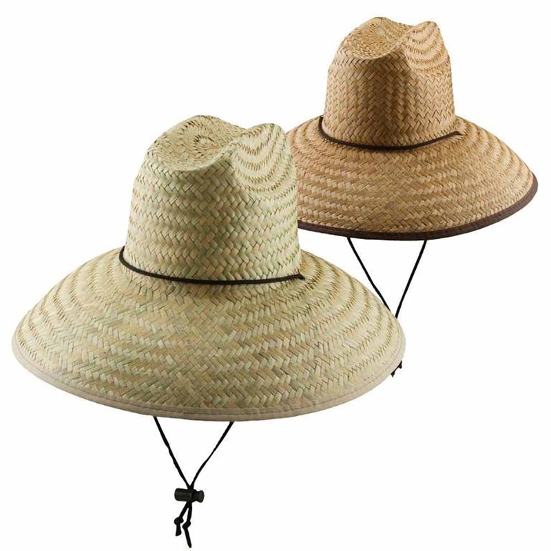 Small Heads Palm Lifeguard Beach Hat – Scala Kids Natural Small ( 55 – 56 cm)