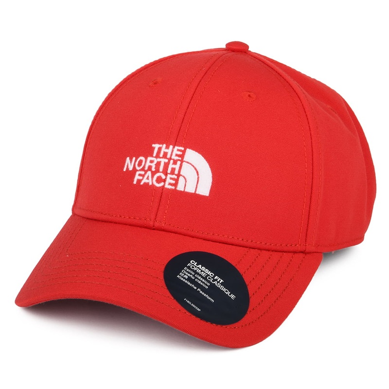 The North Face Hats 66 Classic Recycled Baseball Cap – Red Adjustable