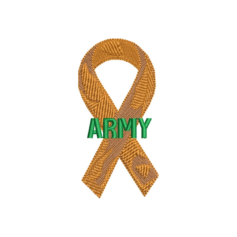 Army Support Ribbon Default Title One Size