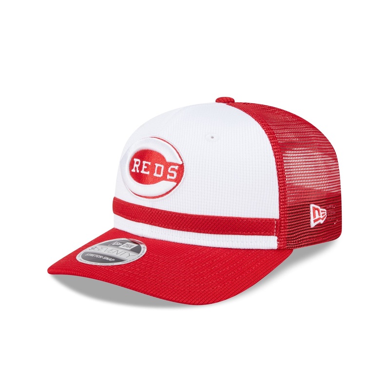 Cincinnati Reds 2025 Batting Practice 9SEVENTY Trucker Hat One Size