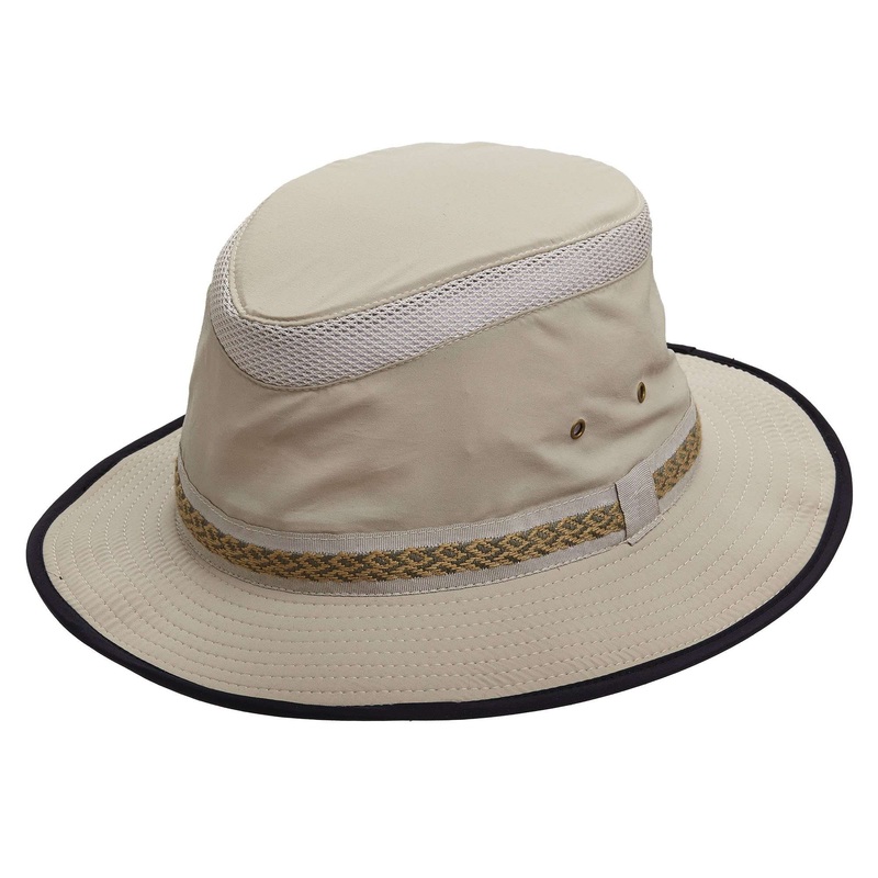 DPC Global Boonie with Embroidered Band Khaki S/M