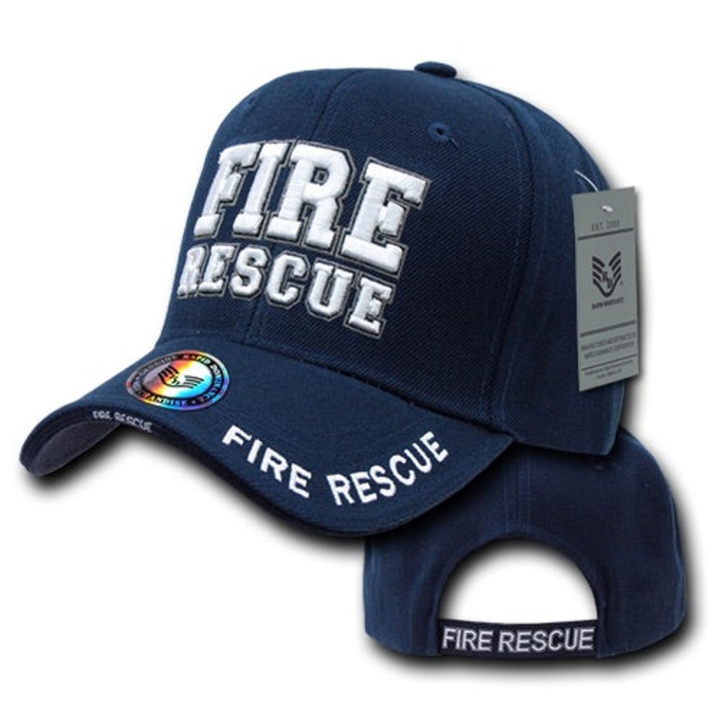 Fire Rescue Hat Firefighter Baseball Cap Fire Department – Rapid Dominance JW Navy