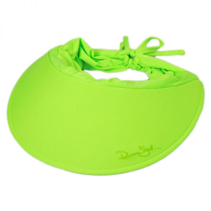 Neon Pool Visor GREEN ONE SIZE FITS MOST