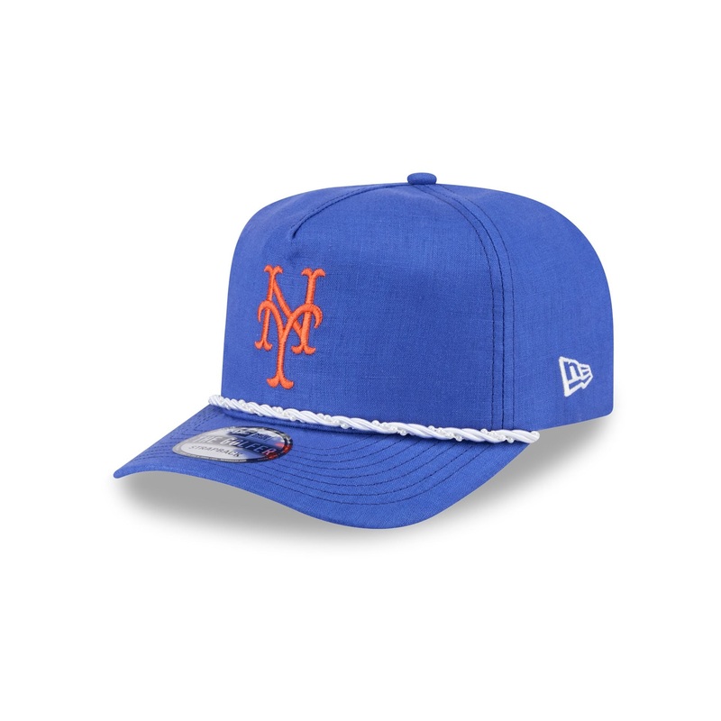 New York Mets Pearl Rope Golfer Hat One Size