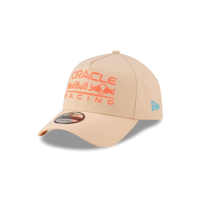 Oracle Red Bull Racing Mocha Vice Blue 9FORTY A-Frame Snapback Hat One Size