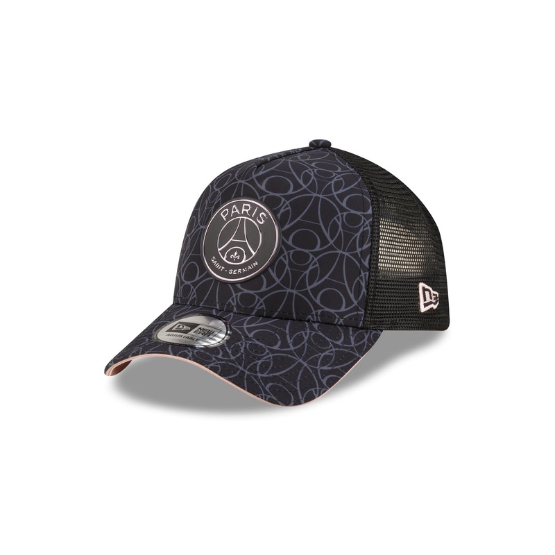 Paris Saint-Germain Tonal All Over Print 9FORTY A-Frame Trucker Hat One Size