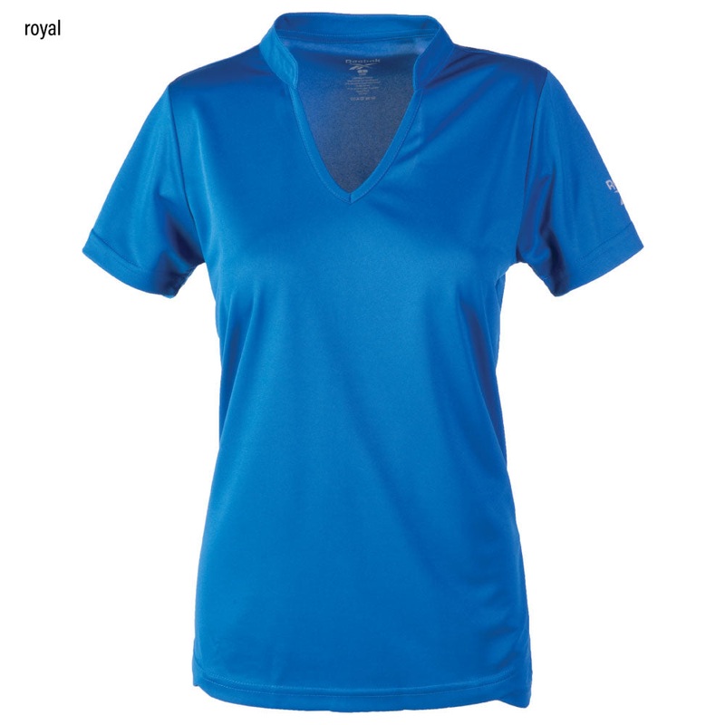 Reebok Earth Ladies Performance Polo Shirt 7307 Royal S