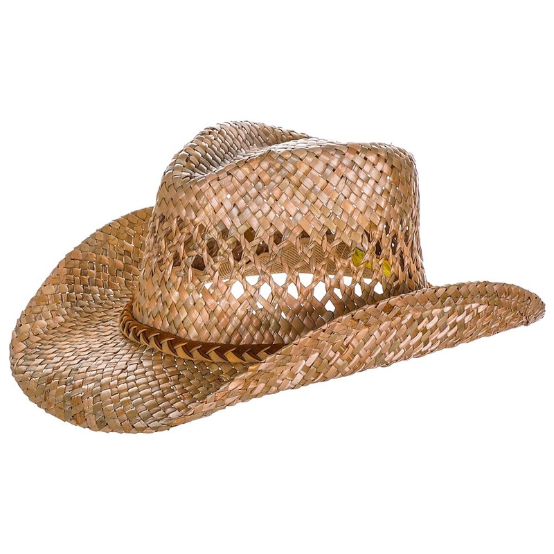 Small Heads Rush Straw Cowboy Hat – Scala Hats Natural