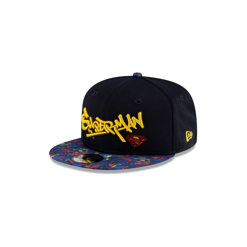 Superman Kids Navy 9FIFTY Snapback Hat Youth