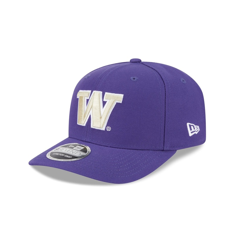 Washington Huskies Purple Team 9SEVENTY Stretch-Snap Hat One Size