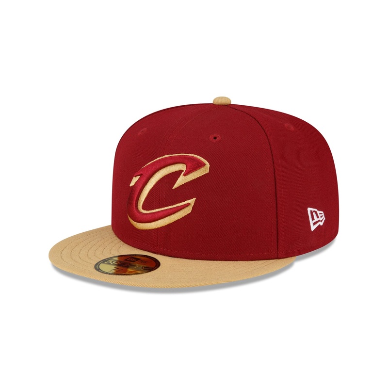 Cleveland Cavaliers Basic Two Tone 59FIFTY Fitted Hat 6 7/8