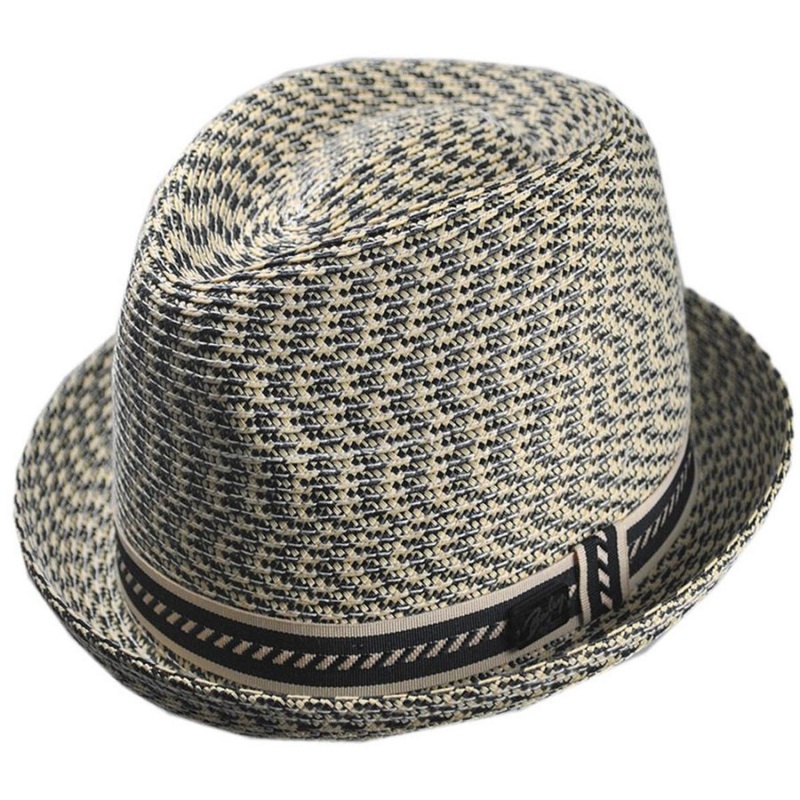 Mannes Poly Braid Fedora Hat – Natural Multi NATURAL MULTI S