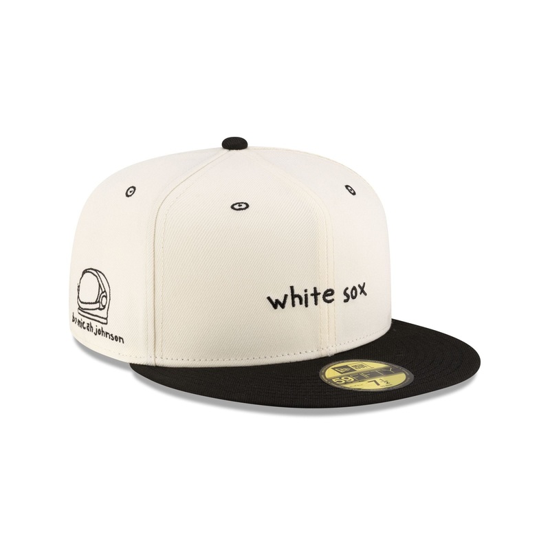 Micah Johnson x Chicago White Sox Script 59FIFTY Fitted Hat 7