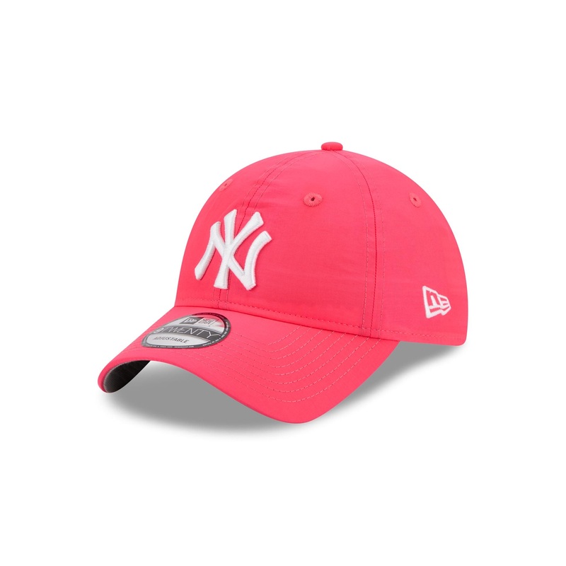 New York Yankees Everyday Nylon Pink 9TWENTY Adjustable Hat One Size