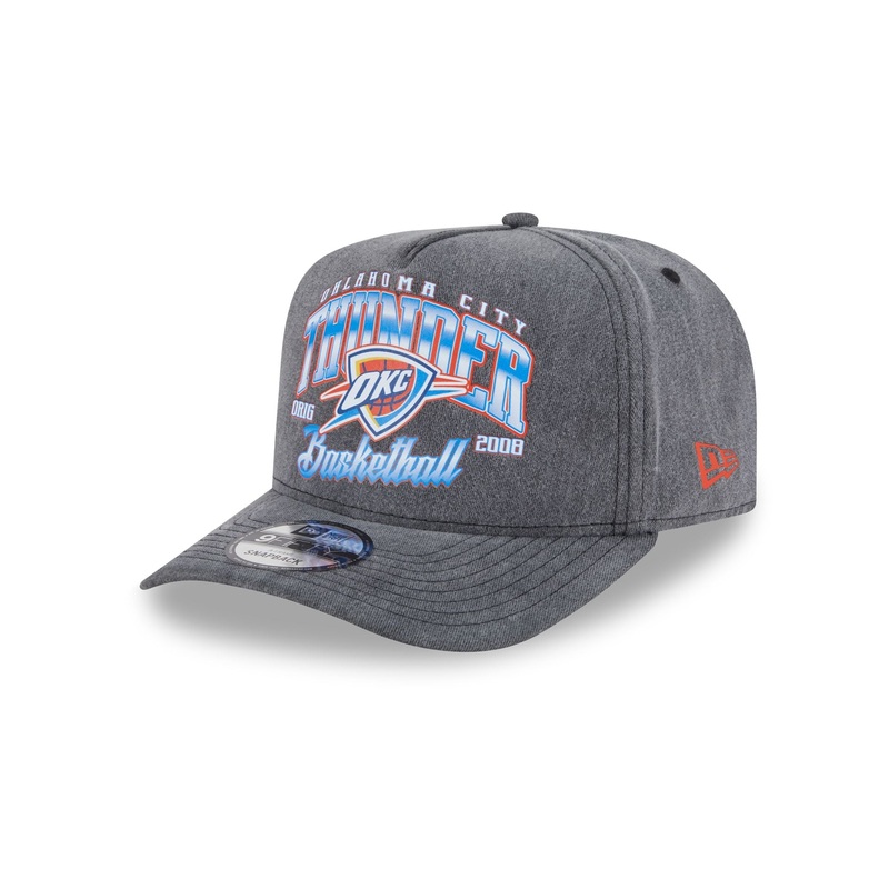Oklahoma City Thunder Washed 9FIFTY A-Frame Snapback Hat One Size