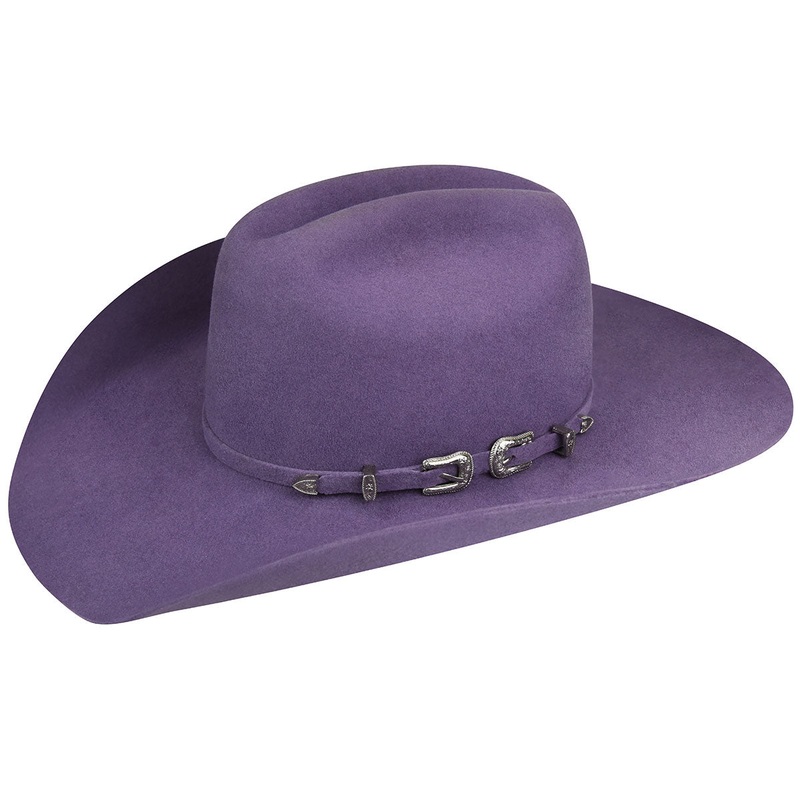 Punchy Western Cowboy Hat Montana Grape 6 5/8