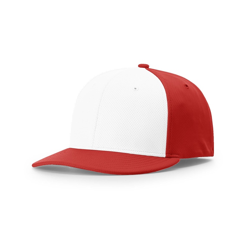 Richardson PTS50 – Matrix R-Flex Cap – Alternate Colors White/Red – ALT XS-SM (6 5/8 – 7)