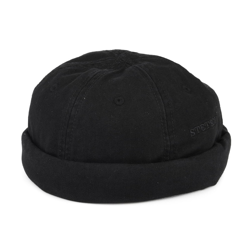 Stetson Hats Cotton Docker Beanie Hat – Black M