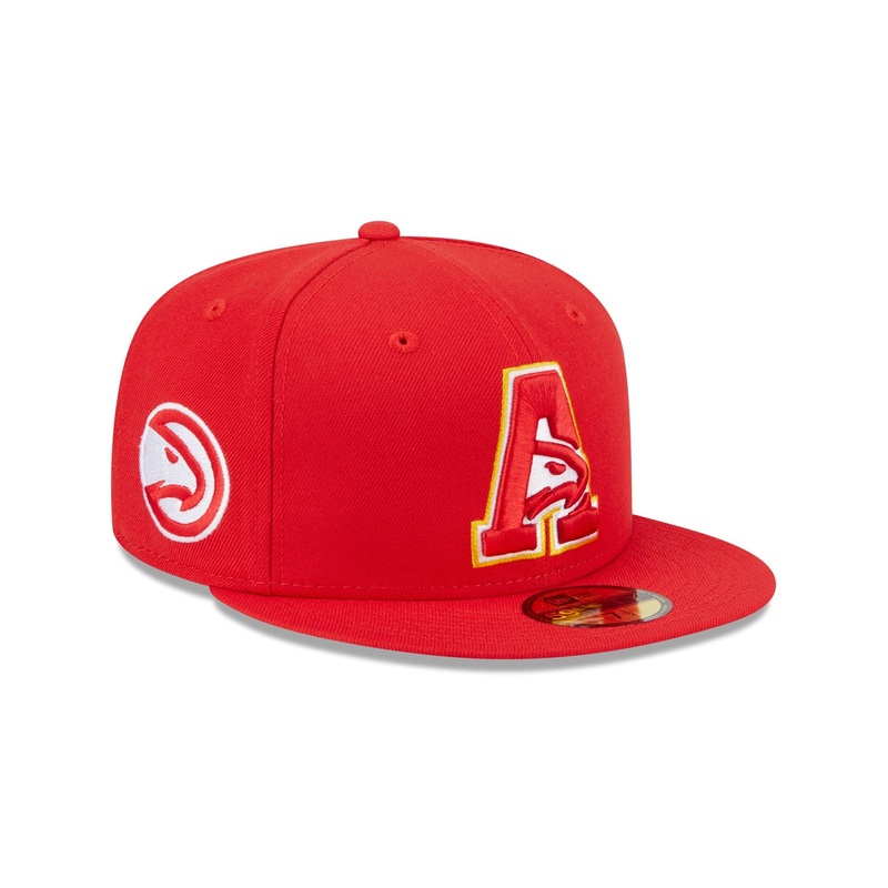 Atlanta Hawks Deceptor 59FIFTY Fitted Hat 7