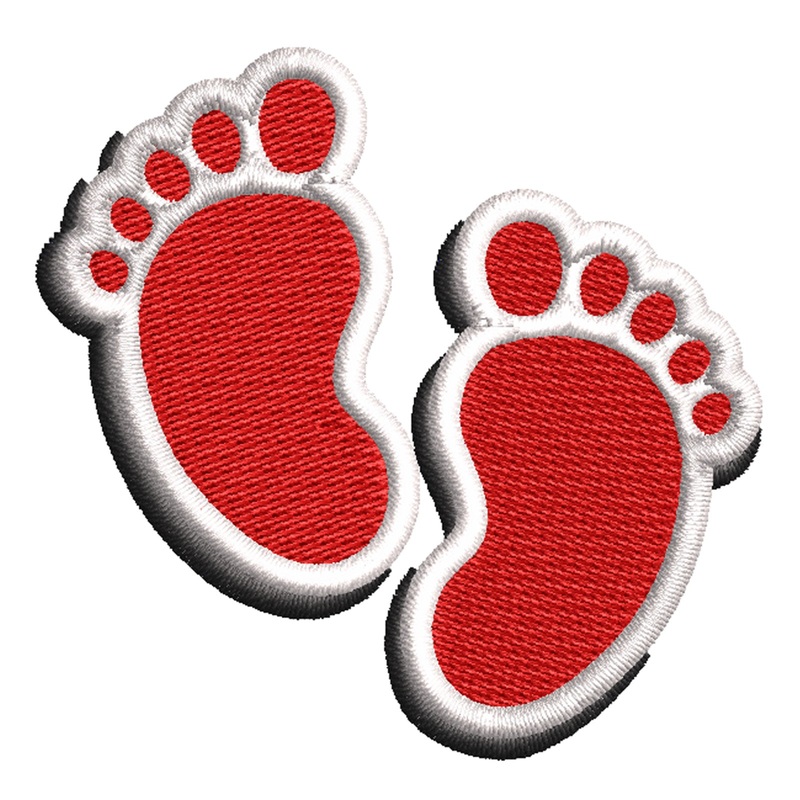 Baby Foot Print Baby Foot Print One Size