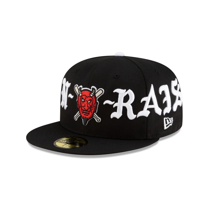 Born x Raised x Diablos Rojos del Mxico Wordmark 59FIFTY Fitted Hat 7