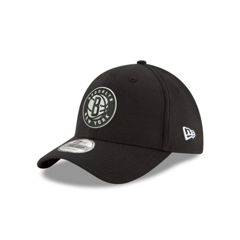 Brooklyn Nets Team Classic 39THIRTY Stretch Fit Hat S/M